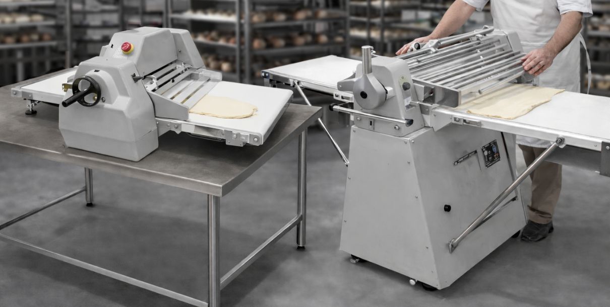 Laminadora de mesa vs laminadora de piso: cómo elegir según tu volumen de producción