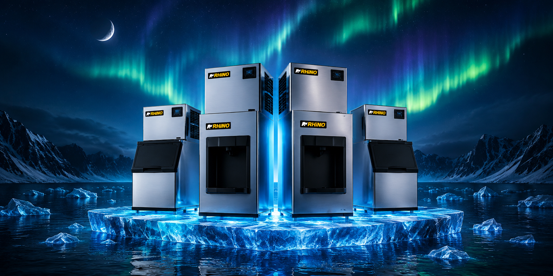 Solución completa de hielo para tu negocio: cómo combinar fábrica y dispensador según tu volumen, espacio y tipo de operación